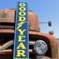 Good Year Tires Porcelain Metal Sign, Good Year Advertising, Gas Station Sign B