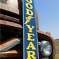 Good Year Tires Porcelain Metal Sign, Good Year Advertising, Gas Station Sign B