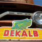 Dekalb Seed Corn Sign, Metal Porcelain Advertising Sign, Farm Seed Corn Sign