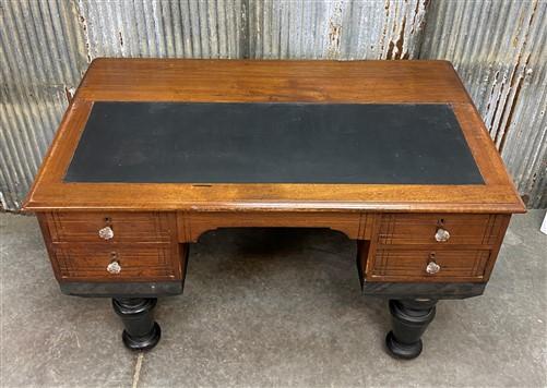 Slant Front Writing Desk, Secretary Desk, Vintage Wood Desk, Home Office Desk,