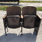 2 Padded Folding Theater Seats, Auditorium Theatre Seat, Entryway Bench B29