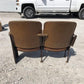 2 Padded Folding Theater Seats, Auditorium Theatre Seat, Entryway Bench B29