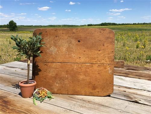 XL Vintage French Bread Board, Rectangle Bread Board, Wood Cutting Board A61