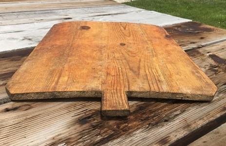 XL Vintage Turkish Bread Board, Wood Bread Board, Charcuterie Cheese Board B14,