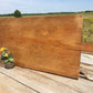 XL Vintage French Bread Board, Rectangle Bread Board, Wood Cutting Board A62