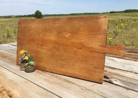 XL Vintage French Bread Board, Rectangle Bread Board, Wood Cutting Board A62