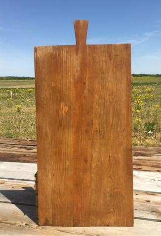 XL Vintage French Bread Board, Rectangle Bread Board, Wood Cutting Board A62