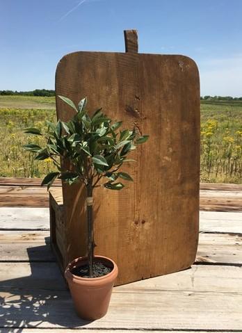 XL Vintage French Bread Board, Rectangle Bread Board, Wood Cutting Board A68