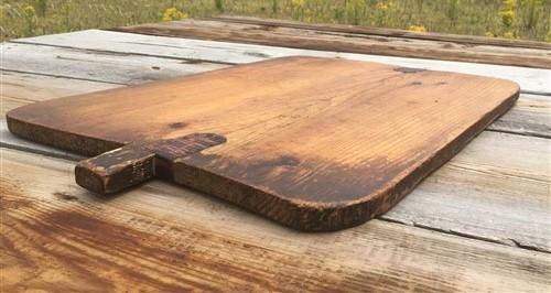 XL Vintage French Bread Board, Rectangle Bread Board, Wood Cutting Board A72