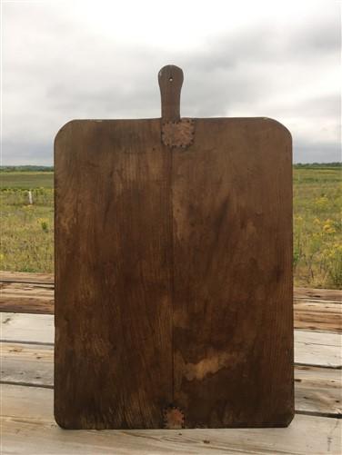 XL Vintage French Bread Board, Rectangle Bread Board, Wood Cutting Board A73