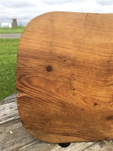 Vintage Turkish Bread Board, Wood Bread Board, Charcuterie Cheese Board A76