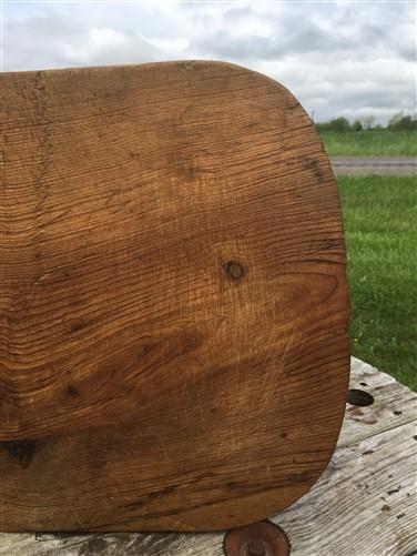 Vintage Turkish Bread Board, Wood Bread Board, Charcuterie Cheese Board A76