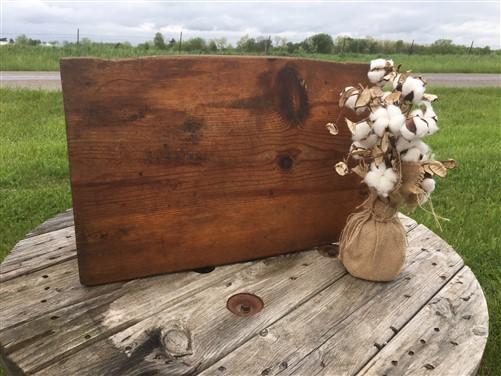 Vintage Turkish Bread Board, Wood Bread Board, Charcuterie Cheese Board A77