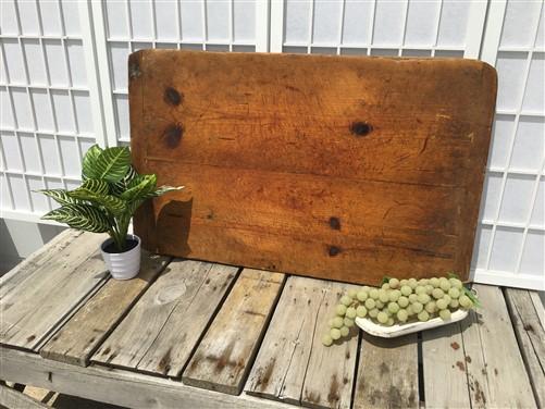 XL Vintage Turkish Bread Board, Wood Bread Board, Charcuterie Cheese Board B1