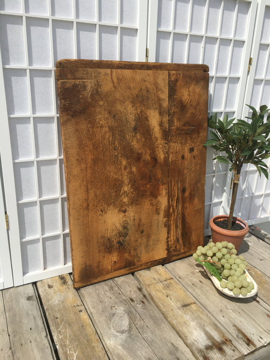 XL Vintage Turkish Bread Board, Wood Bread Board, Charcuterie Cheese Board B7