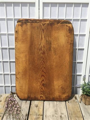 XL Vintage Turkish Bread Board, Wood Bread Board, Charcuterie Cheese Board A87