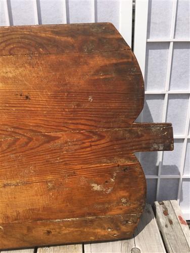 XL Vintage Turkish Bread Board, Wood Bread Board, Charcuterie Cheese Board A88