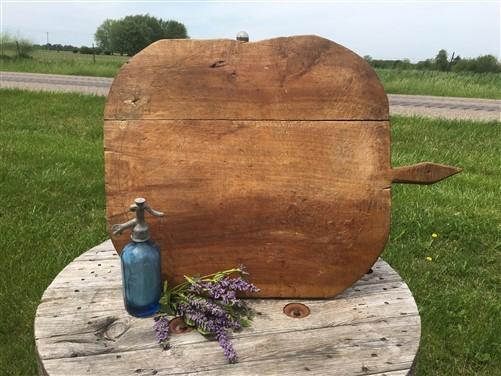 XL Vintage Turkish Bread Board, Wood Bread Board, Charcuterie Cheese Board A90