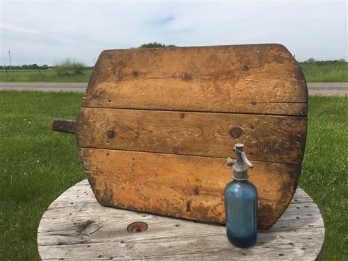 XL Vintage Turkish Bread Board, Wood Bread Board, Charcuterie Cheese Board A93