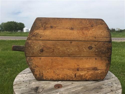 XL Vintage Turkish Bread Board, Wood Bread Board, Charcuterie Cheese Board A93