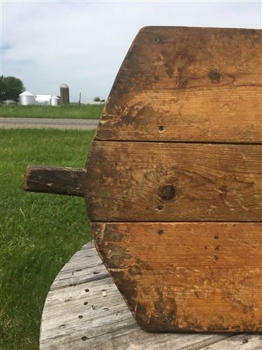 XL Vintage Turkish Bread Board, Wood Bread Board, Charcuterie Cheese Board A93