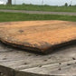 XL Vintage Turkish Bread Board, Wood Bread Board, Charcuterie Cheese Board A93