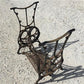Treadle Sewing Machine, Cast Iron Base, Industrial Age, Singer Steampunk PL,