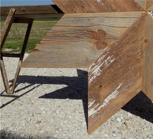 46" Amish Made Wooden Star, Reclaimed Barn Wood Star Rustic Farmhouse Decor A,