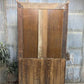 Walnut Dining Room Cabinet, Vintage China Hutch, Display Case Kitchen Cupboard A