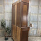 Walnut Dining Room Cabinet, Vintage China Hutch, Display Case Kitchen Cupboard A