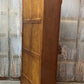 Library Bookcase, 2 Door Walnut Display Case, Kitchen Cabinet, China Cabinet, D