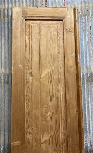 Antique French Single Door (21x98), Raised Panel Door, European Entry Door, A132