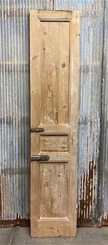 Antique French Single Door (21x98), Raised Panel Door, European Entry Door, A132