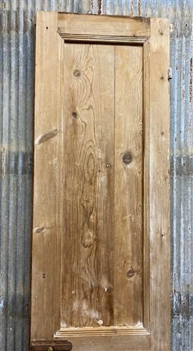 Antique French Single Door (21x98), Raised Panel Door, European Entry Door, A132