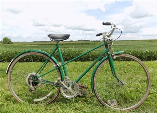 1977 Raleigh Sport Bicycle, 20-30 High Carbon Tubing, Serial #NH7071287,