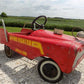 1960s AMF Fire Fighter Unit NO 508 Pedal Car, Childs Retro Ride On Truck Toy