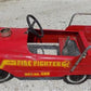 1960s AMF Fire Fighter Unit NO 508 Pedal Car, Childs Retro Ride On Truck Toy