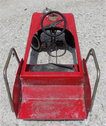 1960s AMF Fire Fighter Unit NO 508 Pedal Car, Childs Retro Ride On Truck Toy