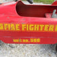 1960s AMF Fire Fighter Unit NO 508 Pedal Car, Childs Retro Ride On Truck Toy