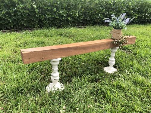 Walnut Wood Beam, Floating Shelf, Fireplace Mantel, Wall Mount Rustic Wood,