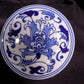 Blue & White Floral Ginger Jar, 9 Chinese Porcelain Decor, Asian Chinoiserie A5,