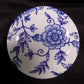 Square Blue & White Ginger Jar, 12 Chinese Porcelain Decor, Asian Chinoiserie C