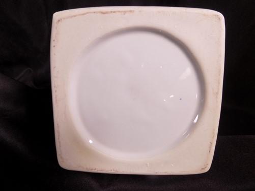 Square Blue & White Ginger Jar, 12 Chinese Porcelain Decor, Asian Chinoiserie C