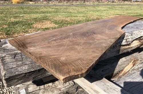 Live Edge Raw Board, Natural Unfinished Sawn Wood Lumber, Rustic Hardwood X