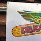 Dekalb Seed Corn Sign, Vintage Metal Advertising Sign, Farm Seed Corn Sign C