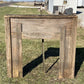 Antique Fireplace Mantel Surround (50.5x47) Architectural Salvage Rustic, A190