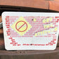 Neighborhood Watch Vintage Sign, 18x24 "Get the Attitude", Vintage Road Sign G