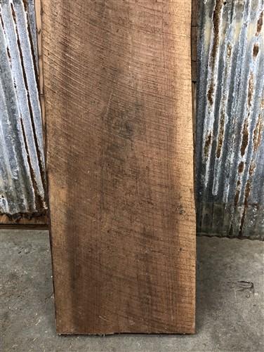 Live Edge Raw Slab, Natural Unfinished Sawn Wood Lumber, Rustic Hardwood W