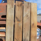 4 Barn Wood Reclaimed Planks, Wall Siding Boards, Rabbet Edge Lumber A47