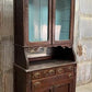 Antique Stepback Cabinet, Kitchen Cupboard, China Cabinet, Display Case, Pantry